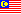 Nationalflagge von Malaysia